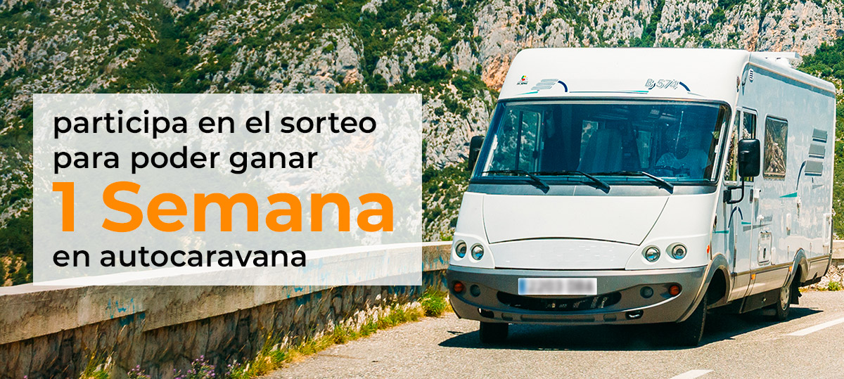 participa en el sorteo para poder ganar 1 Semana en autocaravana